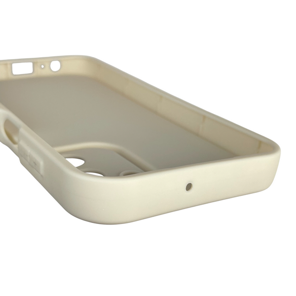 Чохол силіконовий оригінальний Soft Touch з 3D принтом милий ведмедик для Samsung Galaxy M15 5G молочний (Повний захист камери) 0043550 фото