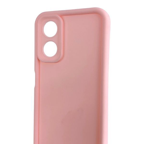 Чехол силиконовый Soft Touch для Oppo A17 розовый (Полная защита камеры) 0054319 фото