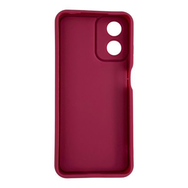 Чохол силіконовий Soft Touch для Motorola G04 бордовий (Повний захист камери) 0054380 фото