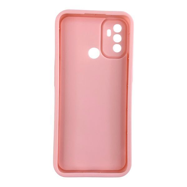 Чехол силиконовый Soft Touch с 3D принтом милые котики с лапками для OPPO A53 (4G) розовый (Полная защита камеры) 0059572 фото