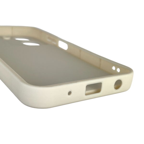 Чехол силиконовый Soft Touch с 3D принтом для Xiaomi Redmi A5 молочный (Полная защита камеры) 0040785 фото
