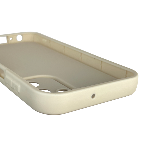 Чехол силиконовый Soft Touch для Samsung Galaxy A25 5G (SM-A256B) молочный (Полная защита камеры) 0039604 фото