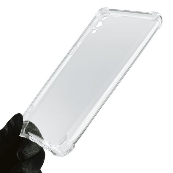 Чохол для Samsung Galaxy A02 SM-A022F з бронь кутами вище екрана протиударний на самсунг а02 прозорий 0002471 фото