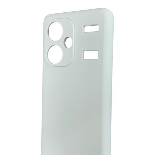 Чохол Silicone Case для Xiaomi Redmi Note 13 Pro Plus 5G білий (soft touch, захист камери) 0073773 фото