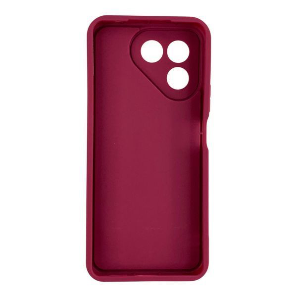Чохол силіконовий Soft Touch для Tecno Pova 7 Neo (LJ6) бордовий (Повний захист камери) 0054487 фото