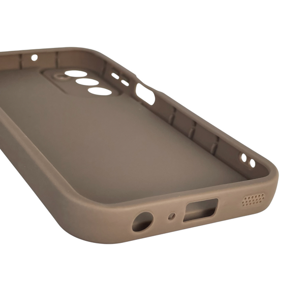 Чохол силіконовий Soft Touch з 3D принтом для Samsung Galaxy A24 (SM-A245F) коричневий (Повний захист камери) 0040474 фото