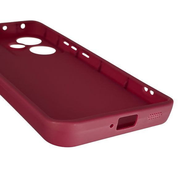 Чехол силиконовый Soft Touch для Xiaomi Redmi Note 13 Pro Plus бордовый (Полная защита камеры) 0044110 фото