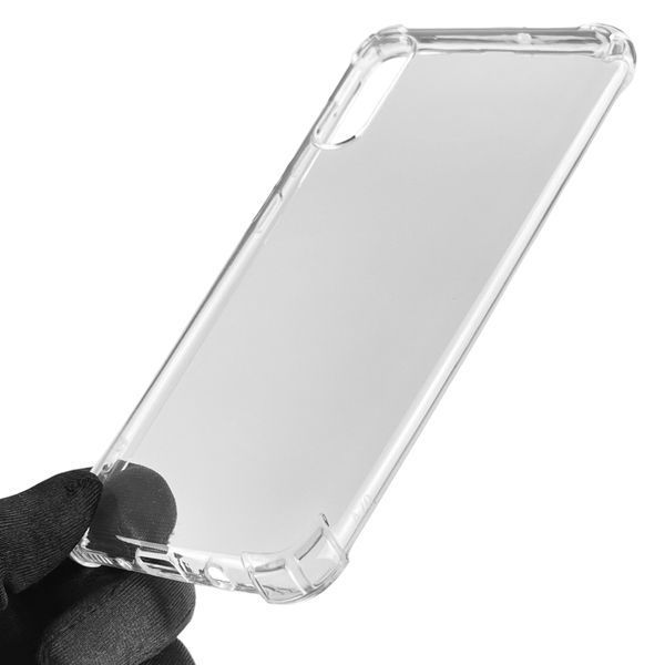 Чохол для Samsung Galaxy A70 SM-A705F з бронь кутами кути вище екрана протиударний на самсунг а70 прозорий 0000376 фото