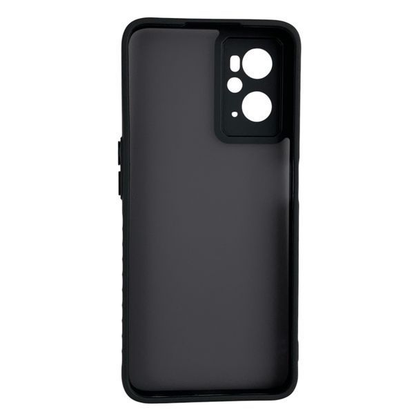 Чехол для Oppo A36 черный матовый полупрозрачный (бампер, защита камеры) 0062287 фото