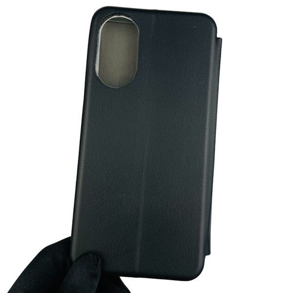 Чехол-книжка для OPPO A78 4G с подставкой на оппо а78 4г чёрная 0001623 фото