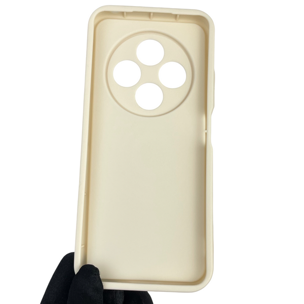 Чехол силиконовый Soft Touch для Xiaomi Redmi 14C молочный (Полная защита камеры) 0039864 фото
