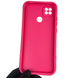 Чехол силиконовый оригинальный Soft Touch с 3D принтом милый мишка для Xiaomi Redmi 9C малиновый (Полная защита камеры) 0043725 фото 5