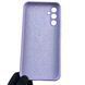 Чохол для Samsung Galaxy A34 5G (SM-A346E) силіконовий з мікрофіброю нековзний на самсунг а34 5г бузковий 0031940 фото 4