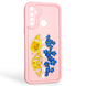 Чохол силіконовий Soft Touch з 3D принтом для Realme C3 рожевий (Повний захист камери) 0041822 фото 1