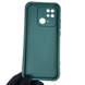 Чехол силиконовый Soft Touch с 3D принтом Майнкрафт для Xiaomi Redmi 10C темно-зеленый (Полная защита камеры) 0041415 фото 4