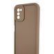 Чехол силиконовый Soft Touch для Samsung Galaxy A03s коричневый (Полная защита камеры) 0053948 фото 4