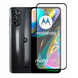 Захисне скло для телефона Motorola G82 протиударне повноекранне на моторола г82 чорне 0038555 фото 1