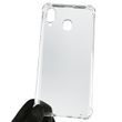 Чехол для Samsung Galaxy A30 SM-A305F с бронь углами выше экрана противоударный на самсунг а30 прозрачный