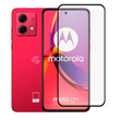 Защитное стекло для телефона Motorola Moto G84 (PAYM0011RS) противоударное на моторола г84 черное