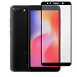 Захисне скло для телефона Xiaomi Redmi Note 6 протиударне повноекранне на сяомі редмі нот 6 чорне