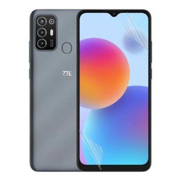 Плёнка гидрогелевая для ZTE Blade A52 глянцевая противоударная на зте блейд а52 прозрачная 0003492 фото