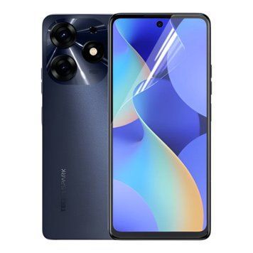 Антишпион приватная плёнка гидрогелевая для TECNO Spark 10 Pro (KI7) противоударная на техно спарк 10 про прозрачная 0028221 фото