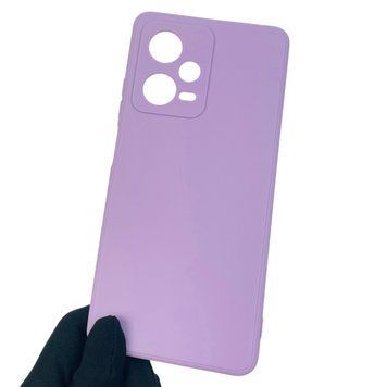 Чехол для Xiaomi Redmi Note 12 Pro 5G с квадратными гранями защитой камеры сяоми редми нот 12 про 5г сиреневый 0001231 фото