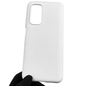 Чохол для Xiaomi Mi 10T силіконовий з мікрофіброю нековзний на сяомі мі 10т білий 0032418 фото