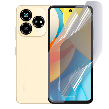 Плёнка гидрогелевая для ZTE Blade V60 Vita глянцевая противоударная на зте блейд в60 вита прозрачная 0035468 фото