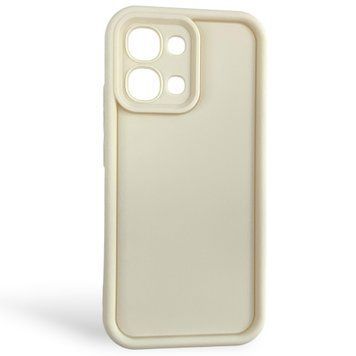 Чохол силіконовий Soft Touch для Oppo A6 Pro 5G молочний (Повний захист камери) 0054231 фото