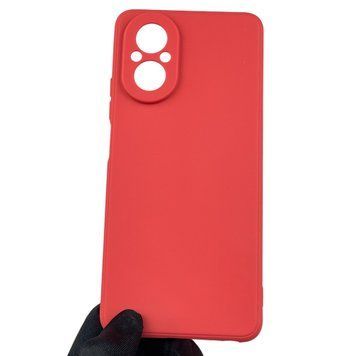 Чехол для Realme C67 с квадратными гранями с защитой камеры на реалми с67 красный 0012558 фото