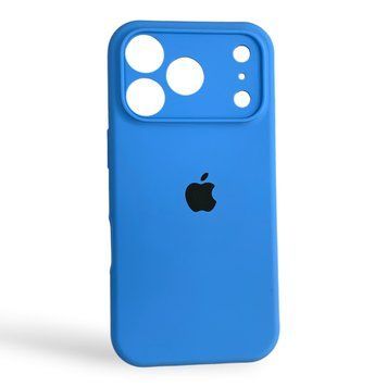 Чохол Silicone Case для Apple iPhone 17 Pro синій Royal Blue (софт-тач, повний захист камери) 0061888 фото