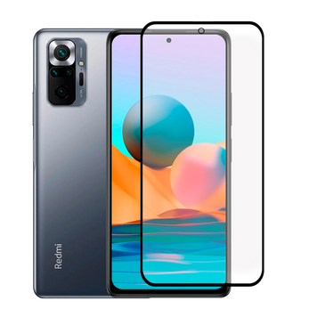 Защитное стекло для телефона Xiaomi Redmi Note 10 Pro 4G противоударное на сяоми редми нот 10 про 4г черное 0038932 фото