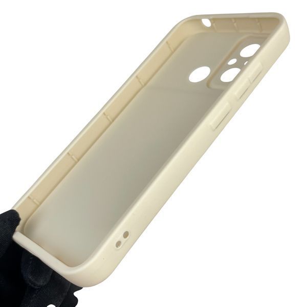 Чохол силіконовий оригінальний Soft Touch з 3D принтом чарівна мінні маус для Xiaomi Poco C55 молочний (Повний захист камери) 0049952 фото