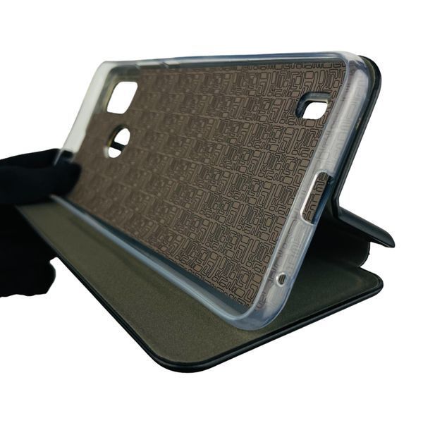 Чохол-книжка для ZTE BLADE A51 з підставкою на зте блейд а51 чорна 0001691 фото