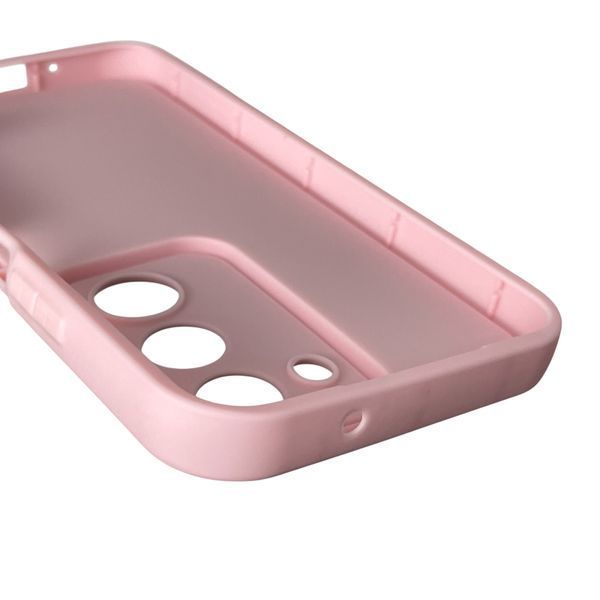 Чехол силиконовый Soft Touch с 3D принтом смешного теда мишки для Xiaomi Redmi 15 5G Global розовый (Полная защита камеры) 0049245 фото