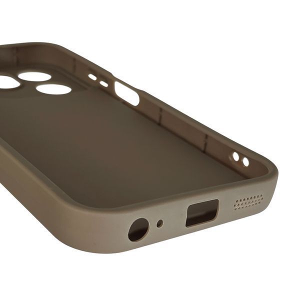 Чохол силіконовий Soft Touch з 3D принтом для Infinix Hot 50i X6531B коричневий (Повний захист камери) 0044520 фото