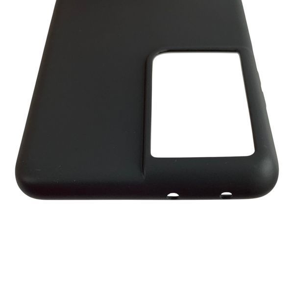 Чехол для Samsung Galaxy S21 Ultra черный матовый TPU (тонкий, матовый) 0059948 фото