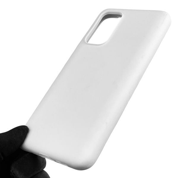 Чохол для Xiaomi Mi 10T силіконовий з мікрофіброю нековзний на сяомі мі 10т білий 0032418 фото