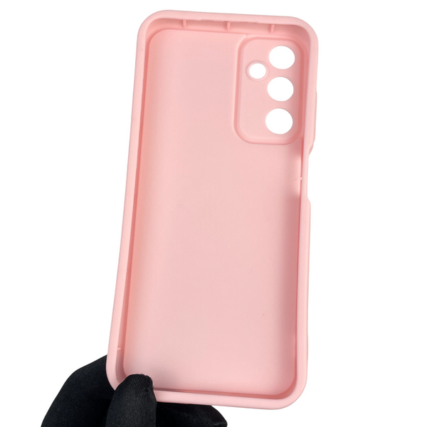 Чохол силіконовий Soft Touch з 3D принтом жіночим для Samsung Galaxy A05S (SM-A057) рожевий (Повний захист камери) 0042603 фото