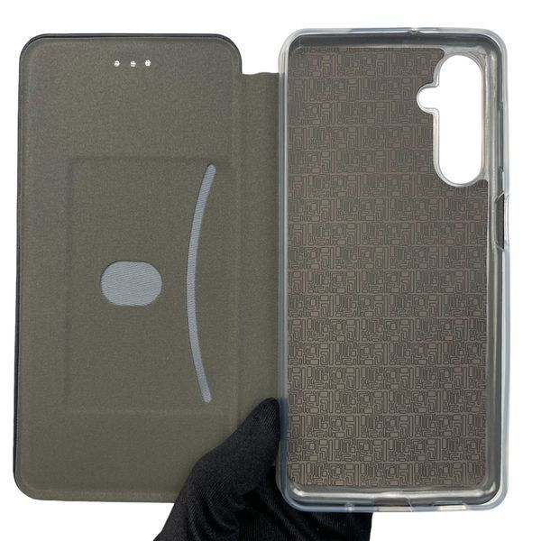 Чехол-книжка для Samsung Galaxy M54 5G (SM-M546B) с подставкой на самсунг м54 чёрная 0002192 фото