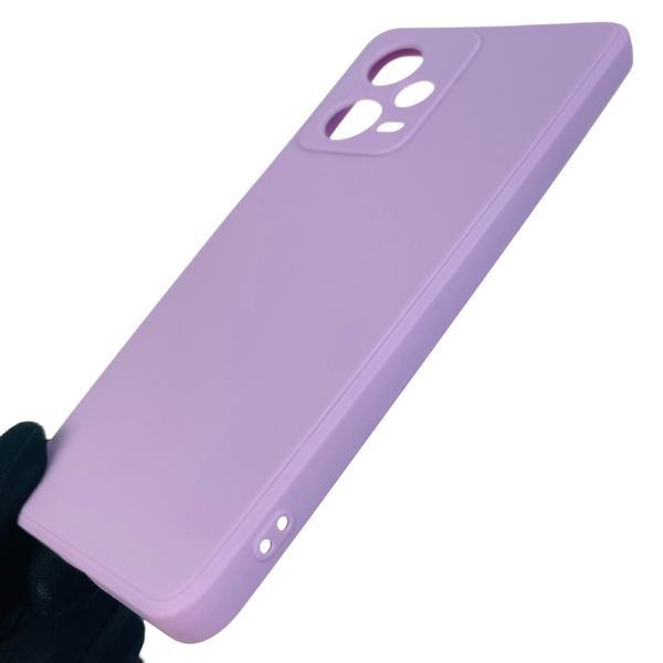 Чохол для Xiaomi Redmi Note 12 Pro 5G з квадратними гранями захистом камери на сяомі редмі нот 12 про 5г бузковий 0001231 фото