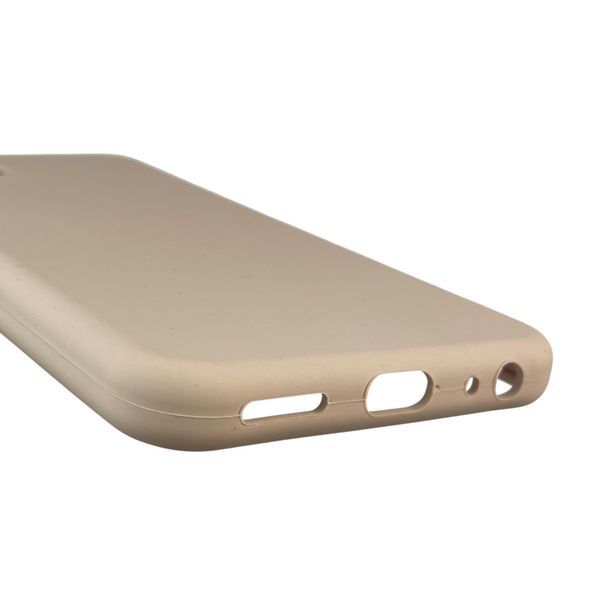 Чохол для Vivo Y33S силіконовий з мікрофіброю нековзний на віво у33с пудровий 0032373 фото
