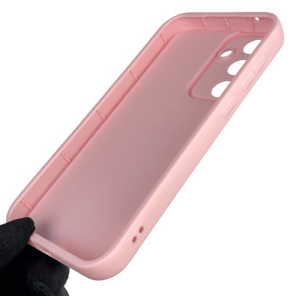 Чохол силіконовий оригінальний Soft Touch з 3D принтом злого кота для Samsung Galaxy A35 5G (SM-A356B) рожевий (Повний захист камери) 0046493 фото