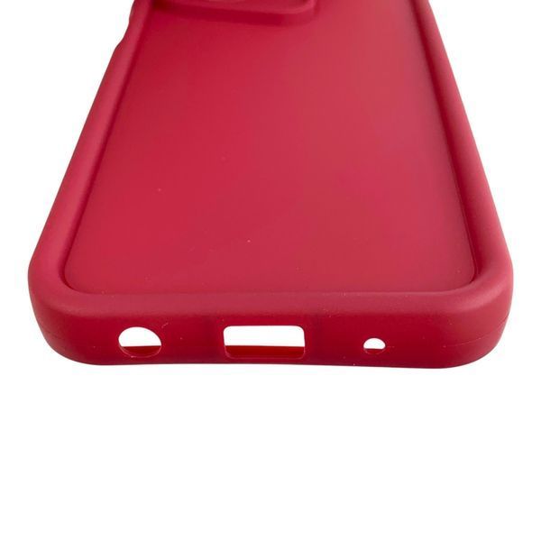 Чехол силиконовый Soft Touch для Xiaomi Poco C71 бордовый (Полная защита камеры) 0053849 фото