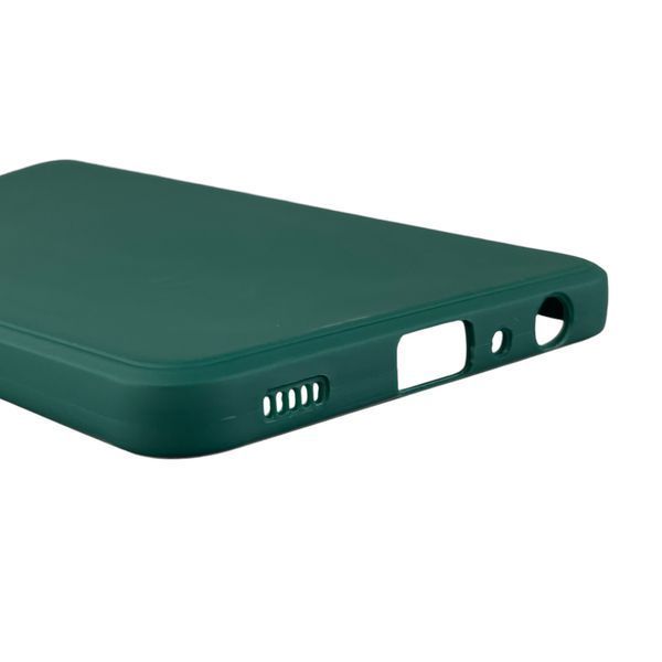 Чохол для Samsung Galaxy A52s (SM-A528F) з квадратними гранями із захистом камери на самсунг а52с зелений 0012608 фото