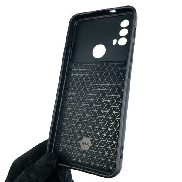 Чехол для Motorola E20 PASY0010RS бронированный с кольцом со шторкой на моторола е20 тёмно-синий 0001639 фото