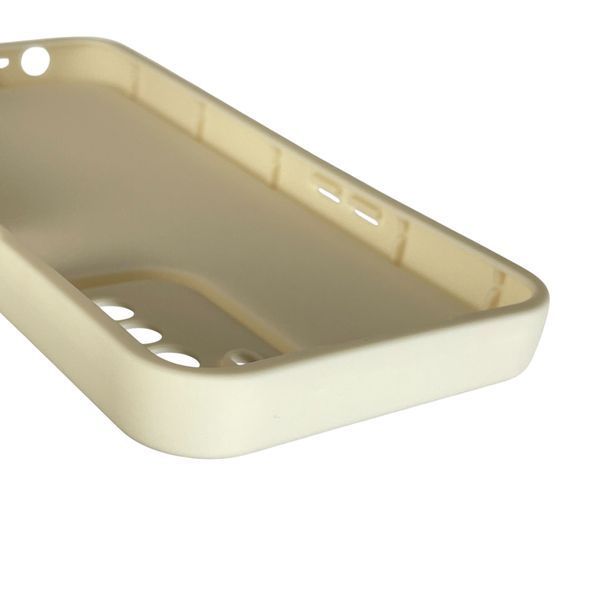 Чехол силиконовый Soft Touch с 3D принтом злой котик для Realme 6s молочный (Полная защита камеры) 0047117 фото