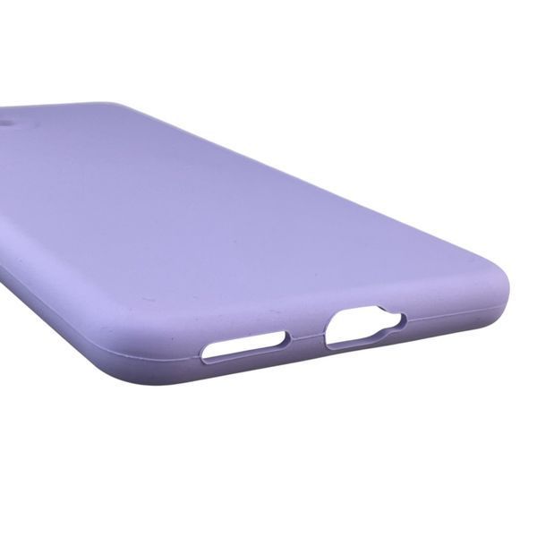 Чехол для Xiaomi Mi 11 Lite 5G NE силиконовый с микрофиброй нескользящий на сяоми ми 11 лайт 5г не сиреневый 0032449 фото