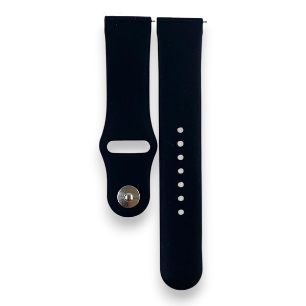 Ремешок силиконовый 22 мм для TicWatch Pro 5 черный 0057279 фото